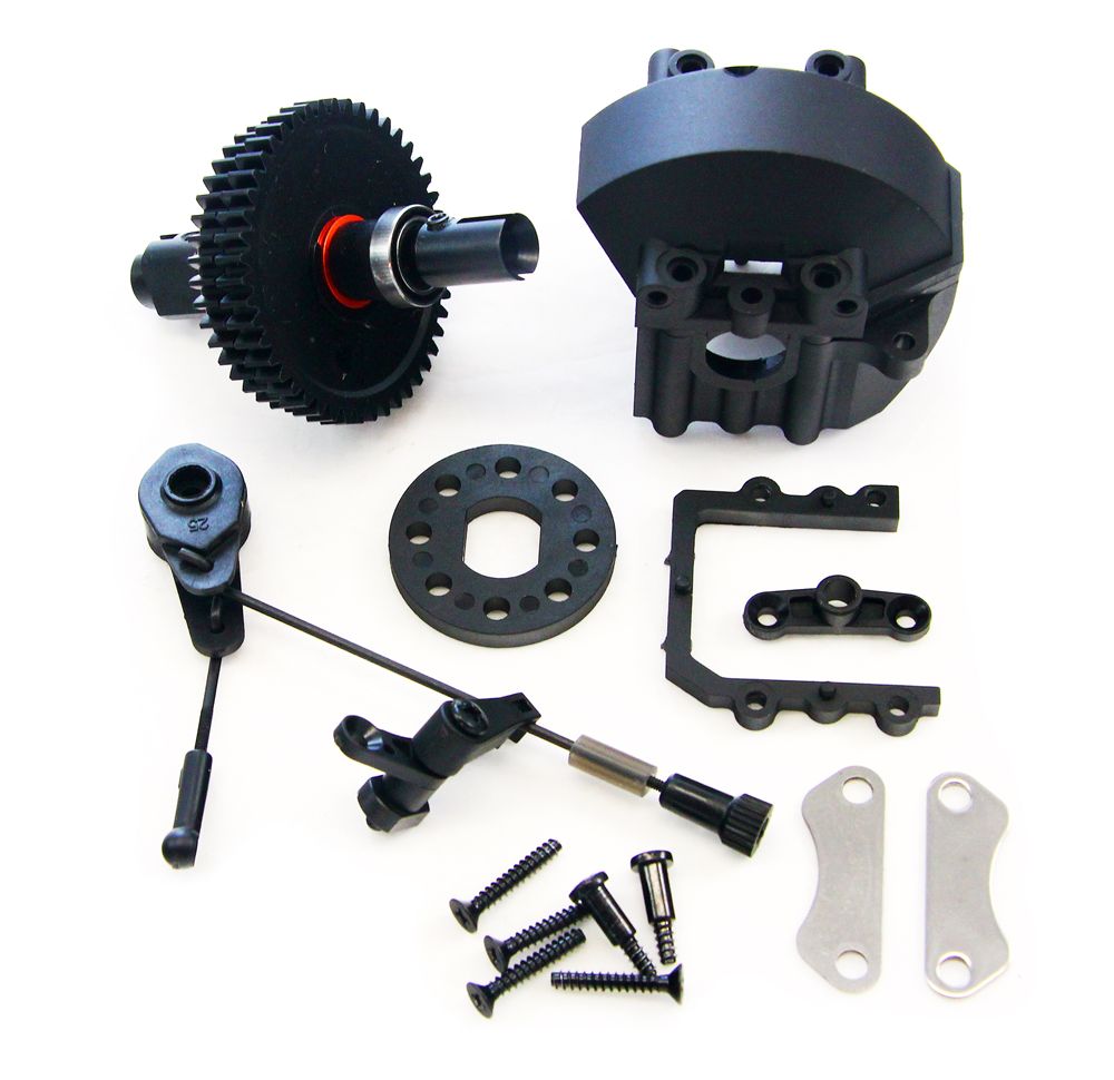 HPI RS4 3 Evo+ Nitro * TRANSMISSION BRAKE LINKAGE * Spur Gear Center